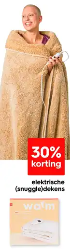 HEMA Elektrische snuggle dekens aanbieding
