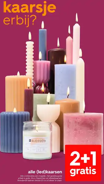 HEMA Alle led kaarsen aanbieding