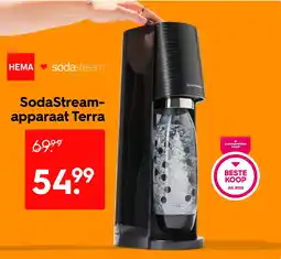HEMA SodaStream apparaat Terra aanbieding