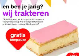 HEMA Tompouce aanbieding