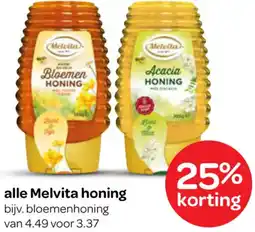Spar Alle Melvita honing aanbieding
