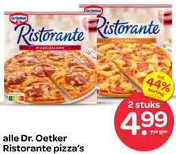 Spar Alle Dr. Oetker Ristorante pizza's aanbieding