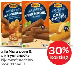 Spar Alle Mora oven & airfryer snacks aanbieding