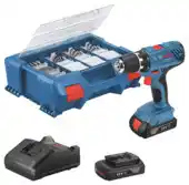 Praxis Bosch Professional Accuboormachine GSR 18V-21 - 18V - (2x 2,0Ah) aanbieding