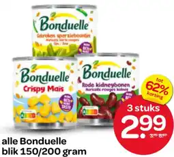 Spar Alle Bonduelle aanbieding