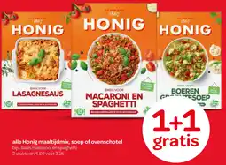 Spar Alle Honig maaltijdmix, soep of ovenschotel aanbieding