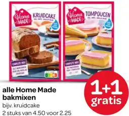 Spar Alle Home Made bakmixen aanbieding