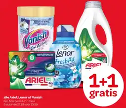 Spar Alle Ariel, Lenor of Vanish aanbieding