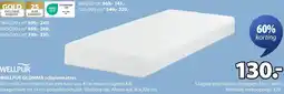 Jysk Wellpur Glomma schuimmatras aanbieding