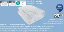 Jysk Veofjellet 4-seizoenen dekbed aanbieding