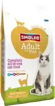 Welkoop Smølke Adult - Kattenvoer - Vis - 4kg aanbieding