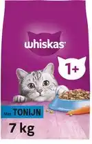 Welkoop Whiskas Adult - Kattenvoer - Tonijn - 7kg aanbieding