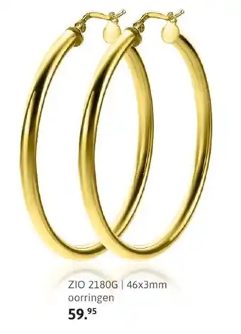 Zinzi ZIO 2180G 46x3mm oorringen aanbieding