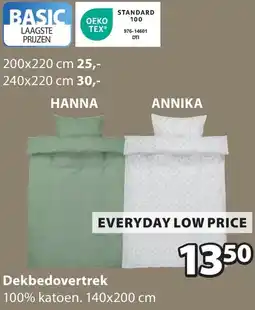 Jysk Dekbedovertrek aanbieding