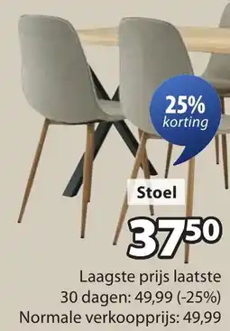 Jysk Royal Oak Bistrup stoelen aanbieding
