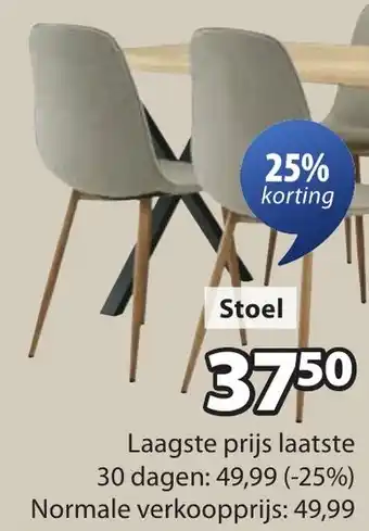 Jysk Royal Oak Bistrup stoelen aanbieding