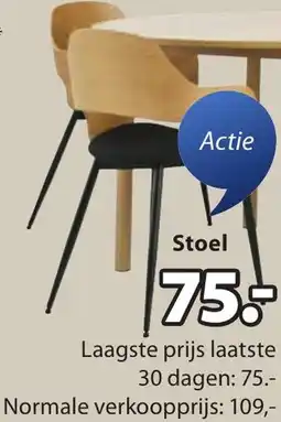 Jysk Hvidovre stoelen aanbieding