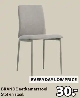 Jysk Brande eetkamerstoel aanbieding