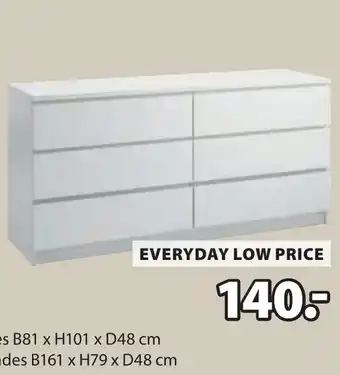 Jysk Limfjorden ladekast aanbieding