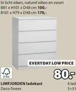 Jysk Limfjorden ladekast aanbieding
