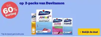 Bol.com op 2-packs van Davitamon aanbieding