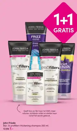 DA John Frieda aanbieding