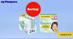 Bol.com op Pampers aanbieding