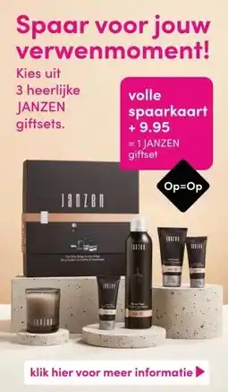 DA Spaar voor jouw verwenmoment! aanbieding