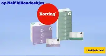 Bol.com op Naif billendoekjes aanbieding