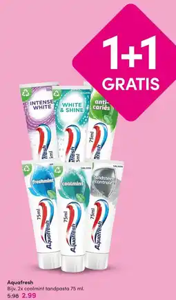 DA Aquafresh aanbieding