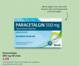 DA Paracetalgin 500 mg aanbieding