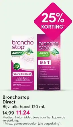 DA Bronchostop Direct aanbieding