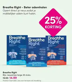 DA Breathe Right aanbieding