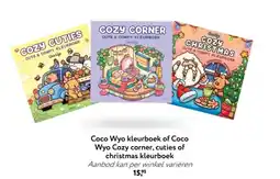 Primera Coco Wyo kleurboek of Coco Wyo Cozy corner, cuties of christmas kleurboek aanbieding