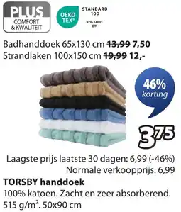Jysk Torsby handdoek aanbieding