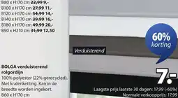 Jysk Bolga verduisterend rolgordijn aanbieding