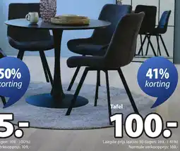 Jysk Ringsted tafel aanbieding