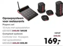 HANOS Oproepsysteem voor restaurants Compleet systeem aanbieding