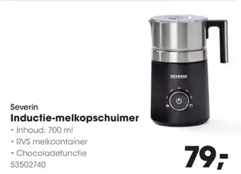 HANOS Severin Inductie-melkopschuimer aanbieding