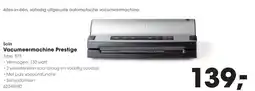 HANOS Solis Vacumeermachine prestige aanbieding