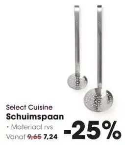 HANOS Select cuisine schuimspaan aanbieding