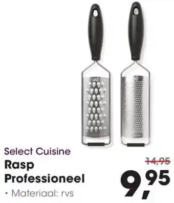 HANOS Select Cuisine Rasp Professioneel aanbieding