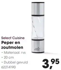 HANOS Select Cuisine Peper en zoutmolen aanbieding