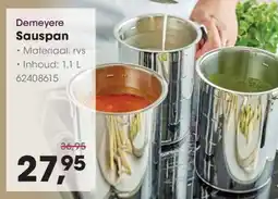 HANOS Demeyere Sauspan aanbieding