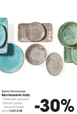 HANOS Select Dinnerware Serviesserie Indy aanbieding