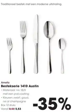 HANOS Amefa Bestekserie 1410 Austin aanbieding