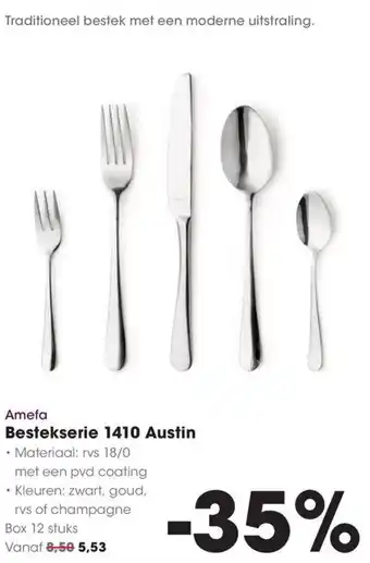 HANOS Amefa Bestekserie 1410 Austin aanbieding