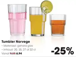 HANOS Tumbler Norvege aanbieding