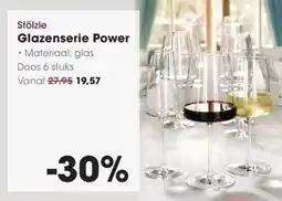 HANOS Stölzle Glazenserie Power aanbieding