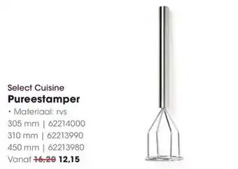 HANOS Select Cuisine Pureestamper aanbieding